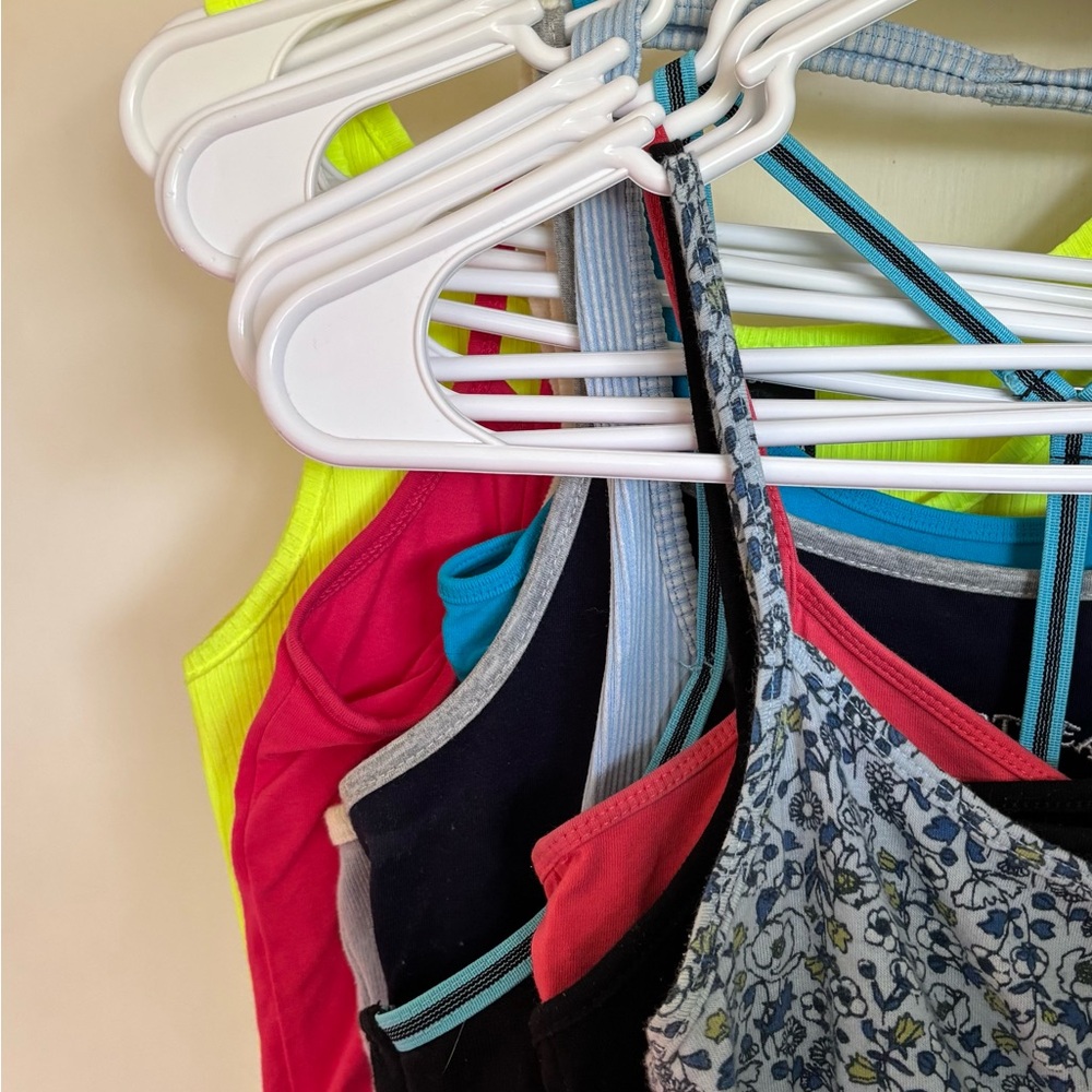 Colorful Tank Tops Collection of 8 (Pac Sun, AE, SHEIN..) (XS/S)